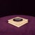 Italian Square Travertine Ashtray with Removable Metal Dish, 1970 For Sale - Image 12 of 16