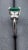 Green 2.83 Ct Gia Certified Zambian Emerald & Diamond Ring Size 6.5 For Sale - Image 8 of 9