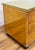 Brass Vintage Sarreid Brass Clad Three Drawer Chest For Sale - Image 8 of 11
