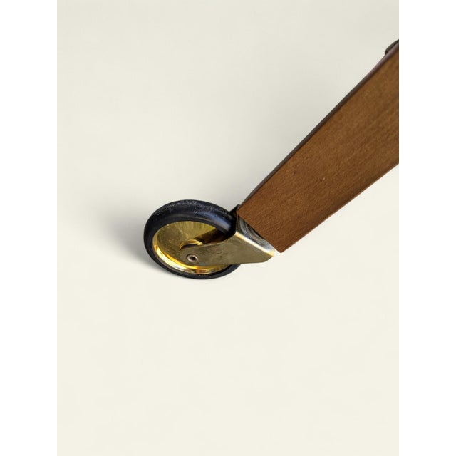 Vintage Rolling Sewing Cabinet, 1970s, in Good conditions. Designed 1970 to 1979