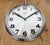 Gray Vintage German Electric Wall Clock from Palmtag, 1960s For Sale - Image 8 of 18