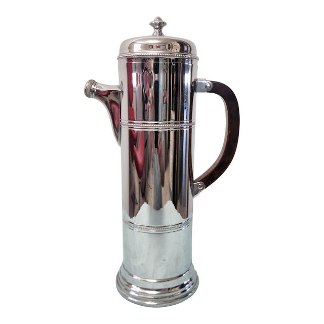 1930s Art Deco Cocktail Shaker Farber Bros For Sale