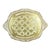 Vintage Florentine White and Gold Gilt Wood Tray With Handles Italian For Sale