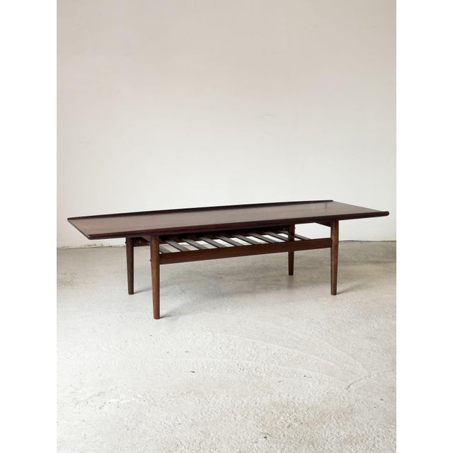 Danish Rosewood Coffee Table attributed to Svend Aage Eriksen for Glostrup, 1960s For Sale - Image 18 of 18