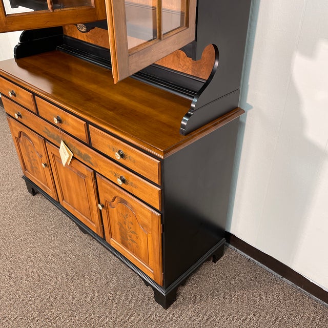 20th Century Hitchcock Early American Display Hutch Chairish