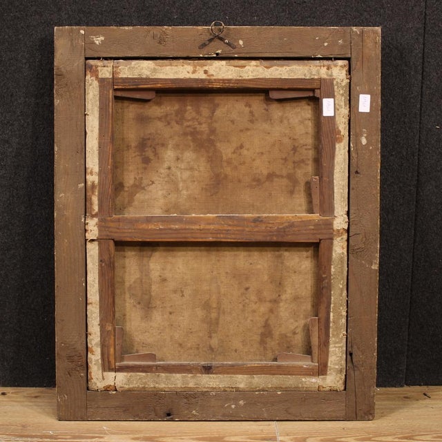 Italian Artist, The Expulsion of Adam and Eve from the Garden of Eden, 1640, Oil on Canvas, Framed For Sale - Image 7 of 16