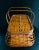 Antique French Splint Picnic Basket For Sale In Miami - Image 6 of 12