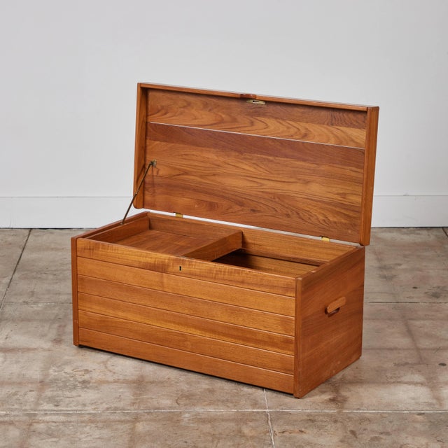 1960s Kai Kristiansen Storage Chest/Trunk for Aksel Kjersgaard For Sale - Image 9 of 12