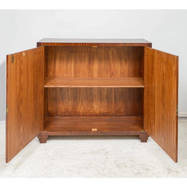 Wood Exquisite Parquetry Cabinet With Starburst Pattern For Sale - Image 7 of 10