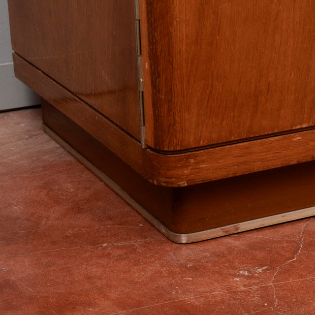 Art Deco Secretaire Bookcase, 1940s For Sale - Image 11 of 18