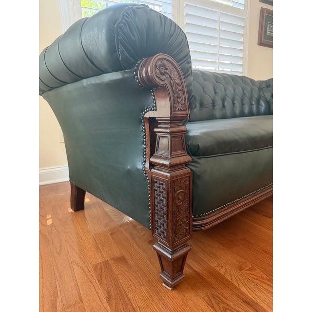 Late 19th Century Chesterfield Sofa For Sale - Image 9 of 9