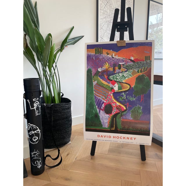 Pop Art David Hockney, Nichols Canyon, 1980, Mr.og Mrs. Richard C. Hedreen, Seattle Washington, Copyright David Hockney. For Sale - Image 3 of 11
