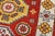 Textile Kazak Runner 2'7'' X 8'3'' Red Wool Geometric Hand-Knotted Oriental Rug For Sale - Image 7 of 12