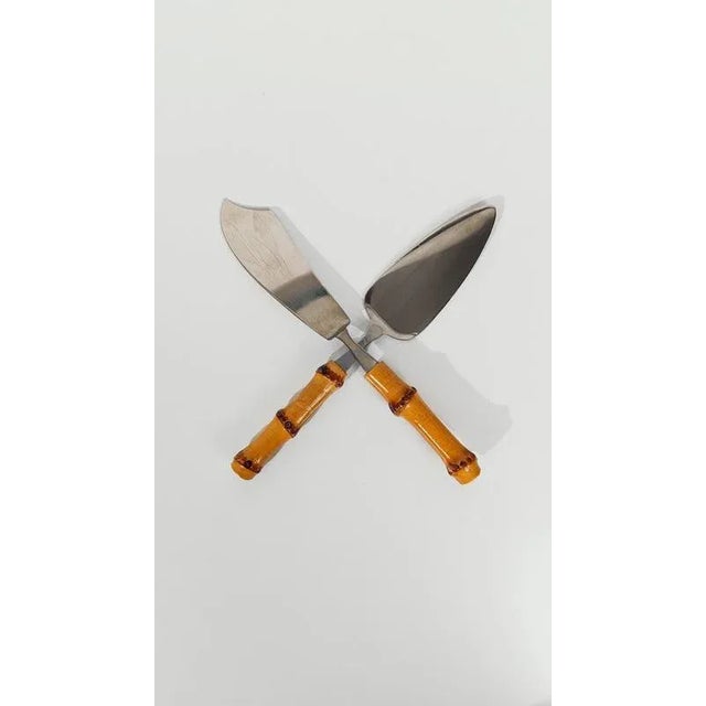 Vintage Dessert Set Flatware with Cake Servers in Stainless Steel, 1970s, Set of 14 For Sale - Image 12 of 17