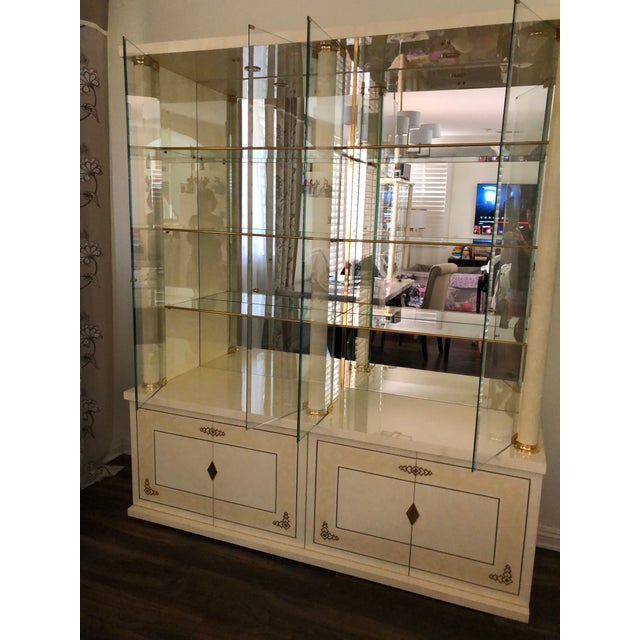 Showcase Solid Wood Magna Plus Display Cabinets | Chairish