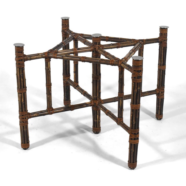 John McGuire BA-13 Bamboo Dining Table For Sale - Image 9 of 9