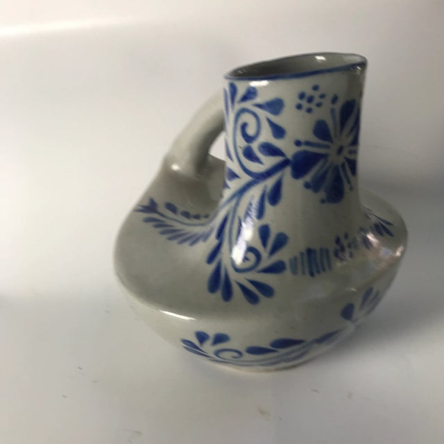19th Century Cottage Salt Glaze Stoneware Pitcher For Sale - Image 11 of 13