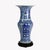 Blue Chinese Blue & White Porcelain Vase With Carved Wooden Base Signed 20thC For Sale - Image 8 of 10