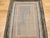 Antique American Hand Hooked Rug, Wool & Cotton, Multicolor Stripe, Folk Art, 2x4 For Sale - Image 4 of 9