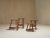 Antique English in Oak, 1800s, Set of 4 For Sale - Image 9 of 9