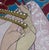 Wood Framed Japanese Woodblock Print Les Perles by Paul Jacoulet For Sale - Image 7 of 16