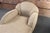 Vintage Art Deco-Style Chaise Lounge in Taupe Chenille With Ebonized Plinth Feet For Sale - Image 10 of 18