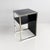 Italian Modern Chromed Steel, Wood and Glass Table, 1990s For Sale - Image 4 of 18
