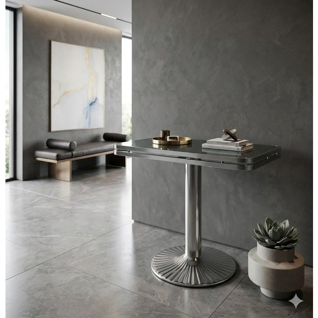 Glass Console Table by Allegri, Italy, 1970s For Sale - Image 4 of 16