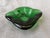 Chunky 60's Blenko Style Green Glass Catchall Ashtray For Sale In New York - Image 6 of 15