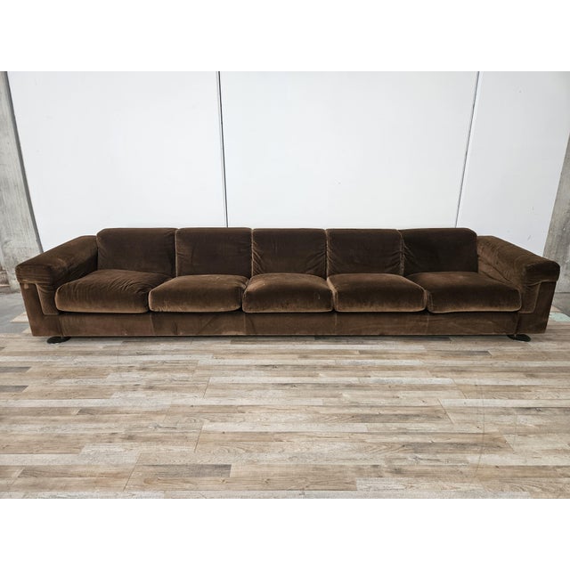 D120 Five-Seater Sofa by Valeria Borsani and Alfredo Bonetti for Tecno, 1966 For Sale - Image 16 of 16