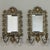 Late 19th Century 19th Century Italian Renaissance Cast Bronze Mirrored Wall Sconces - a Pair For Sale - Image 5 of 18