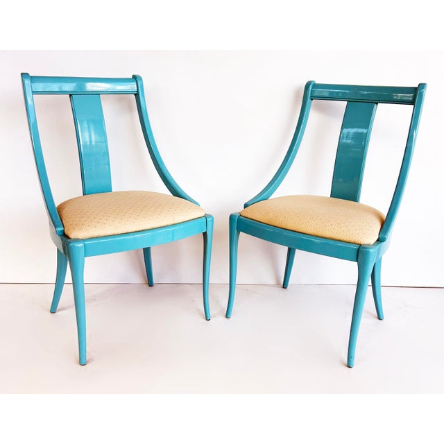 Paco Capdell for Sillerias Alacuas Spanish Lacquered Chairs, 1990s, Set of 4 For Sale - Image 10 of 16
