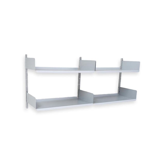 Metal Vintage Wall Shelf in Aluminium by Dieter Rams for Vitsoe For Sale - Image 7 of 7