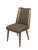 Arne Vodder Set of Four Mid-Century Modern Blond Wood Side Dining Chairs New Upholstery MINT For Sale - Image 4 of 8