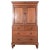Small 19th Century English Pine Linen Press For Sale - Image 15 of 15