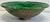 Late 20th Century Vintage Oversized Handmade Green Glazed Bowl For Sale - Image 5 of 7