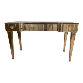 1980s Mirrored Dressing Table For Sale