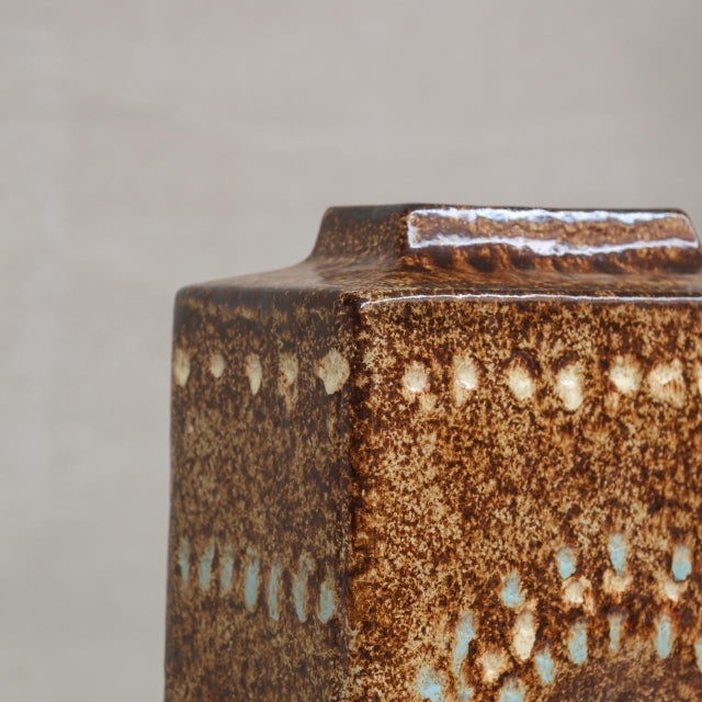 Mid-Century Ceramic Zsolnay Vases, 1950s, Set of 2 For Sale - Image 4 of 15