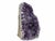 Contemporary Natural Purple Amethyst Quartz Crystal Geode Cluster Stone Display Piece For Sale - Image 3 of 8