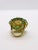 Bochic “Orient” Vintage Emeralds & Fire Opal Ring Set In 18K Gold & Silver For Sale - Image 4 of 10