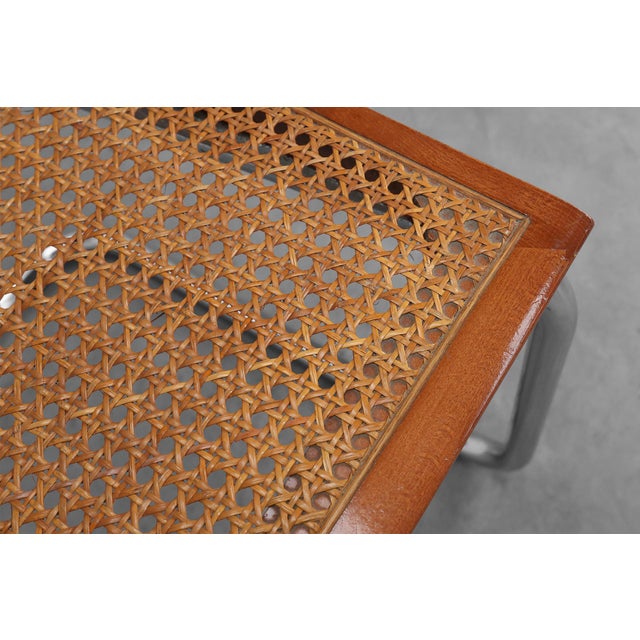 Bauhaus Armchair in tubular Steel, wood and Rattan, 1920s For Sale - Image 13 of 18