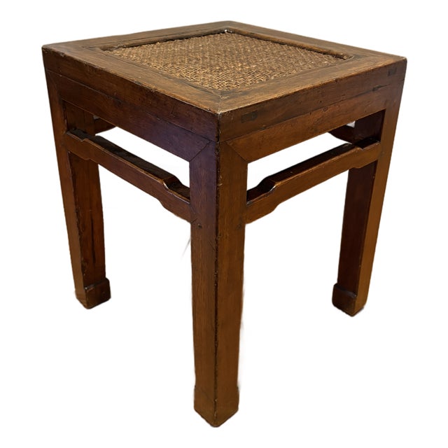 Antique Chinese Ming Dynasty Side Table or Stool For Sale
