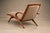 1950s Rare Brazilian Modern Chaise Lounge in Caviúna and Mohair, John Graz, 1950s For Sale - Image 5 of 18