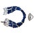 GIA Certified Burma No Heat Natural Blue Sapphire Bead & Diamond Bracelet , 18kg For Sale - Image 17 of 18