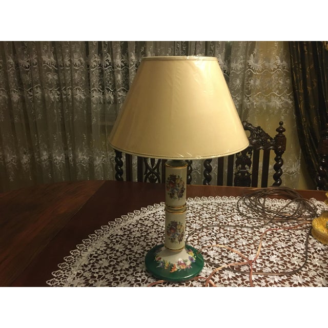 Porcelain Table Lamp, 1980s For Sale - Image 17 of 17