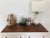 American American Antique White Chest of Drawers Dresser With Legs For Sale - Image 3 of 8