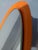 Model Unghia Nail Lipstick Floor Mirror in Orange For Sale - Image 4 of 15