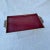 Kyes Mid Century Modern Kyes Dark Red Hammered and Enameled Moiré Tray For Sale - Image 4 of 8