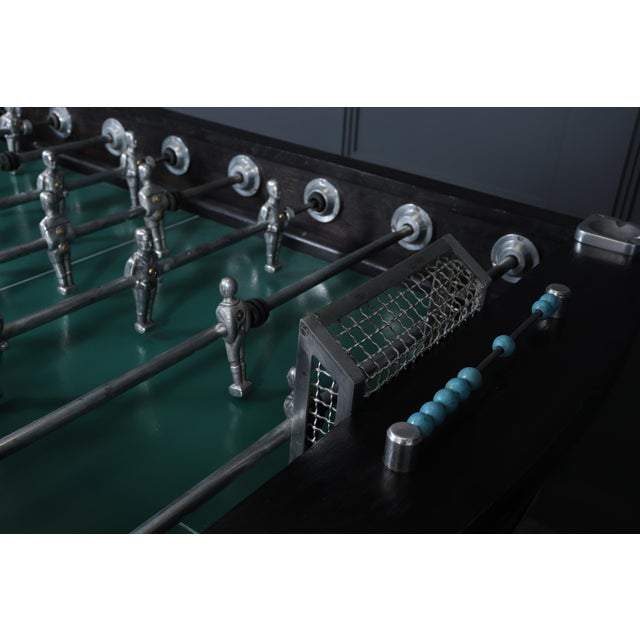 Wood French Oak Coin-Operated Table Football Baby Foot Table, 1929 For Sale - Image 7 of 18