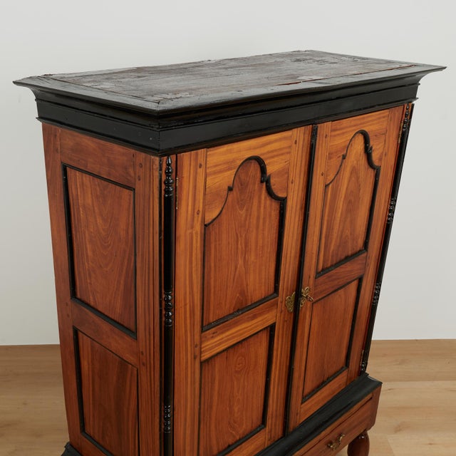 Antique Ceylonese Colonial Cupboard For Sale - Image 10 of 16